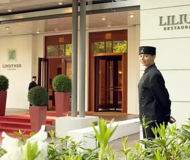 Entrance Privathotel Lindtner