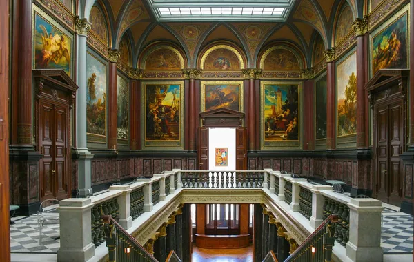 Hamburger art hall old staircase